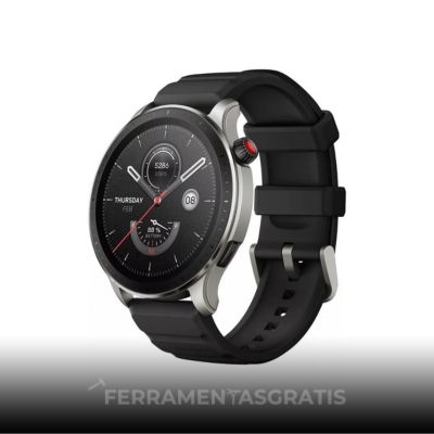 Amazfit GTR 4: Elegância e Alta Performance em Relógios Inteligentes