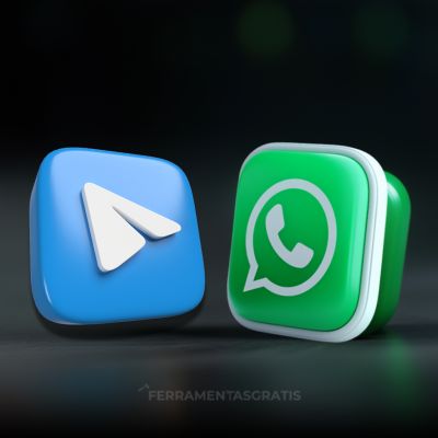 Confira qual é o melhor para você WhatsApp x Telegram!