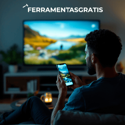 Espelhar o celular para TV